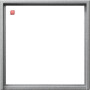 GIR28226 / Adapterrahmen quadr. 50 x 50 mm System 55 F Alu / EAN 4010337282266