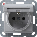 GIR48826 / Steckd. Erdstift KD + SH System 55 F Alu / EAN...