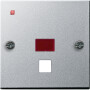 GIR63826 / Abd. Kontrollf. groß Zugschalter/-taster System 55 F Alu / EAN 4010337638261