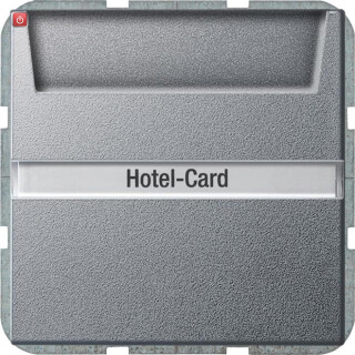 GIR14026 / Hotel-Card Wechsler (bel.) BSF System 55 F Alu / EAN 4010337140269