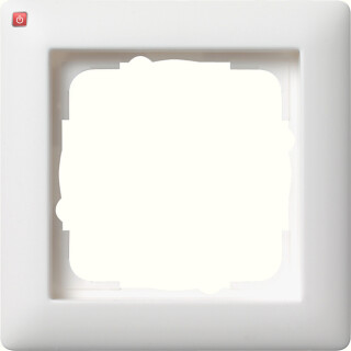 GIR21104 / Abdeckrahmen 1-fach Standard 55 reinweiss, 021104 / EAN 4010337211044