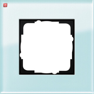 GIR21118 / Abdeckrahmen 1-fach Esprit glas, 021118 / EAN 4010337211181