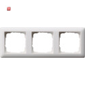 GIR21304 / Abdeckrahmen 3-fach Standard 55 reinweiß...