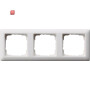 GIR21304 / Abdeckrahmen 3-fach Standard 55 reinweiß matt, 021304 / EAN 4010337213048
