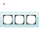 GIR21318 / Abdeckrahmen 3-fach Esprit glas, 021318 / EAN...