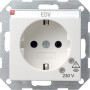 GIR45127 / SCHUKO ÜSS + BSF System 55 Reinweiß m / EAN 4010337451273