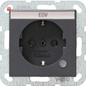 GIR45228 / SCHUKO Kontroll + BSF System 55 Anthrazit /...