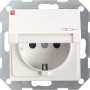 GIR45427 / Steckdose, weiß, Unterputz UP, 1 Fach, IP20 / EAN 4010337454274
