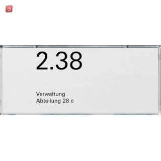 GIR107200 / Namens-/Türschild 2f Zubehör / EAN 4010337072003