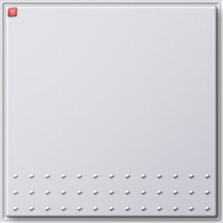 GIR12666 / Tastschalter AusWe Gira TX_44 (WG UP) Reinweiß / EAN 4010337126669