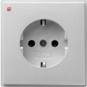 GIR18865 / Steckdose, Alu, Unterputz UP, 1 Fach, IP20 /...