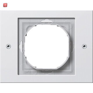 GIR21166 / Abdeckrahmen 1f Gira TX_44 (WG UP) Reinweiß / EAN 4010337211662