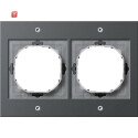GIR21267 / Abdeckrahmen 2f Gira TX_44 (WG UP) Anthrazit /...