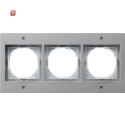 GIR21365 / Abdeckrahmen 3f Gira TX_44 (WG UP) F Alu / EAN...