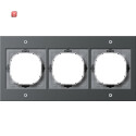GIR21367 / Abdeckrahmen 3f Gira TX_44 (WG UP) Anthrazit /...
