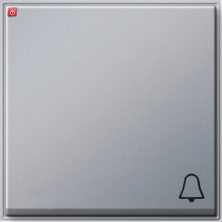 GIR28665 / Wippe Symb. Klingel Gira TX_44 (WG UP) F Alu / EAN 4010337286653