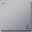 GIR28665 / Wippe Symb. Klingel Gira TX_44 (WG UP) F Alu /...