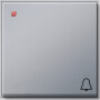 GIR28665 / Wippe Symb. Klingel Gira TX_44 (WG UP) F Alu / EAN 4010337286653