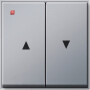 GIR29465 / Wippe 2f Pfeil Gira TX_44 (WG UP) F Alu / EAN 4010337294658