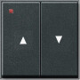 GIR29467 / Wippe 2f Pfeil Gira TX_44 (WG UP) Anthrazit / EAN 4010337294672