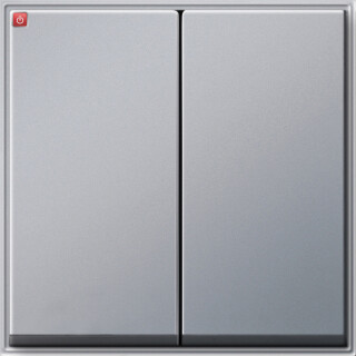 GIR29565 / Wippe 2f Gira TX_44 (WG UP) F Alu / EAN 4010337295655