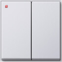 GIR29566 / Wippe 2f Gira TX_44 (WG UP) Reinweiß /...