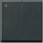 GIR29567 / Wippe 2f Gira TX_44 (WG UP) Anthrazit / EAN 4010337295679