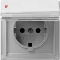 GIR41065 / SCHUKO KD + BSF Gira TX_44 (WG UP) F Alu / EAN...