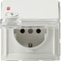 GIR44766 / SCHUKO KD Schloss sortiert + BSF Gira TX_44 (WG UP) Reinweiß / EAN 4010337447665