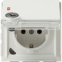 GIR44966 / SCHUKO KD Schloss gleich + BSF Gira TX_44 (WG UP) Reinweiß / EAN 4010337449669