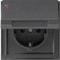 GIR45467 / Steckdose, anthrazit, Unterputz UP, 1 Fach,...