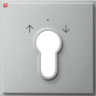 GIR66465 / Abd. Schlüsselschalter/-taster Gira TX_44 (WG UP) F Alu / EAN 4010337664659