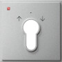 GIR66465 / Abd. Schlüsselschalter/-taster Gira TX_44 (WG UP) F Alu / EAN 4010337664659