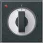 GIR66667 / Abd. Knebel Zeitsch. + Jalousie Gira TX_44 (WG UP) Anthrazit / EAN 4010337666677
