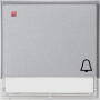 GIR67365 / Wippe Symb. Klingel + BSF Gira TX_44 (WG UP) F Alu / EAN 4010337673651
