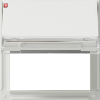 GIR68066 / Adapterrahmen KD + BSF Gira TX_44 (WG UP) Reinweiß / EAN 4010337680666