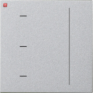 GIR536526 / S3000 Touchaufsatz System 55 F Alu / EAN 4010337096870