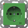 GIR443107 / SCHUKO SH SV System 55 Grün / EAN 4010337030058