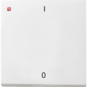 GIR861503 / Wippe Aufdruck 1/0 System 55 Reinweiß /...