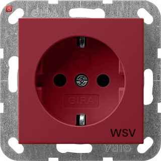 GIR443108 / SCHUKO SH WSV System 55 Rot / EAN 4010337030003