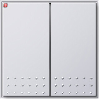 GIR12866 / Tastschalter Wechselsch. 2f Gira TX_44 (WG UP) Reinweiß / EAN 4010337128663
