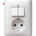 GIR17504 / Kombi Serien/SCHUKO Vollpl. Standard 55...