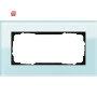 GIR100218 / Abdeckrahmen 2f o.M. Gira Esprit G Mint / EAN 4010337002185