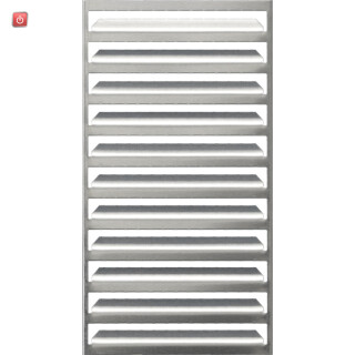 GIR134626 / Lamelle Gira Energiesäule F Alu / EAN 4010337346265