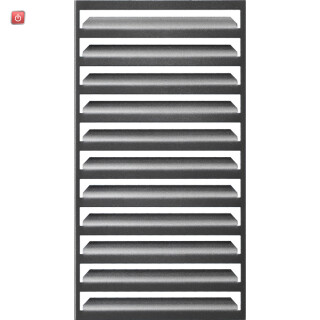 GIR134628 / Lamelle Gira Energiesäule Anthrazit / EAN 4010337346289