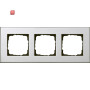 GIR21310 / Abdeckrahmen 3f Gira Esprit Chrom / EAN 4010337003038