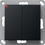 GIR2462005 / BT Wandsender 2f System 55 Schwarz m / EAN 4010337101666