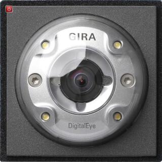 GIR126567 / Farbkamera Türstation Gira TX_44 (WG UP) Anthrazit / EAN 4010337265672