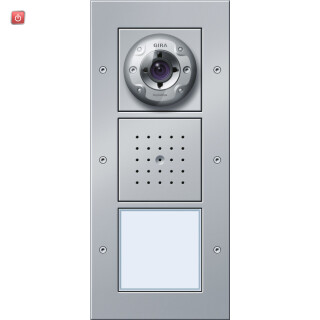 GIR126965 / Türstation Aufputz 1-Fach mit Farbkamera und Ruftaste, 126965 / EAN 4010337269656