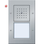 GIR126665 / Türstation AP Ruftaster 1fach Türkomm. Farbe alu / EAN 4010337266655